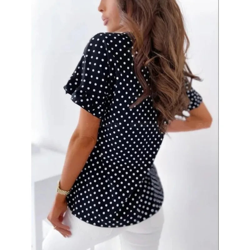 Blusa Elegante Polkadot