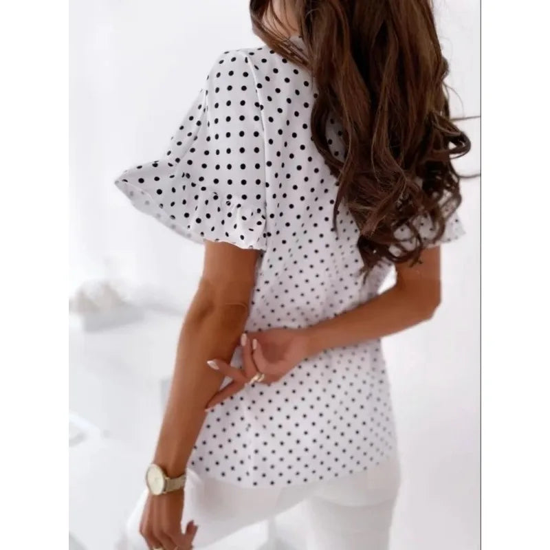 Blusa Elegante Polkadot
