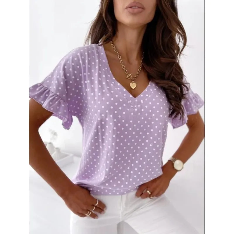 Blusa Elegante Polkadot