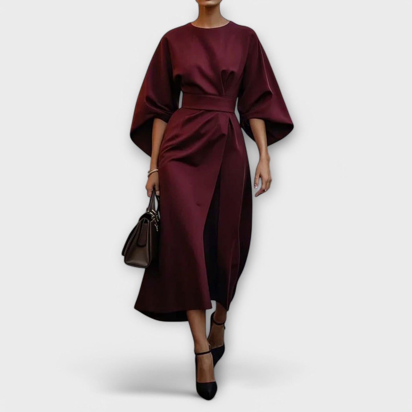 Vestido Cintura-Definida