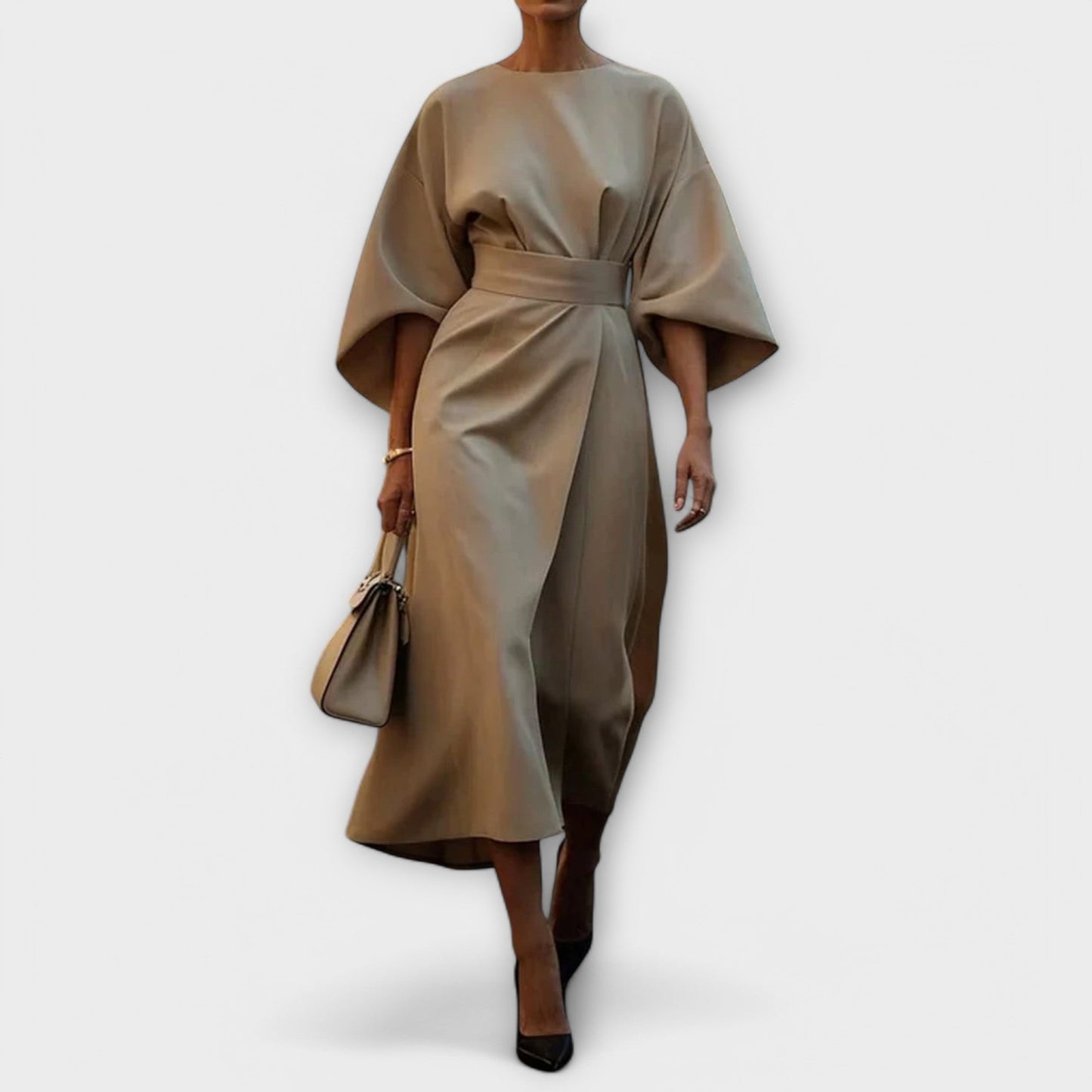 Vestido Cintura-Definida