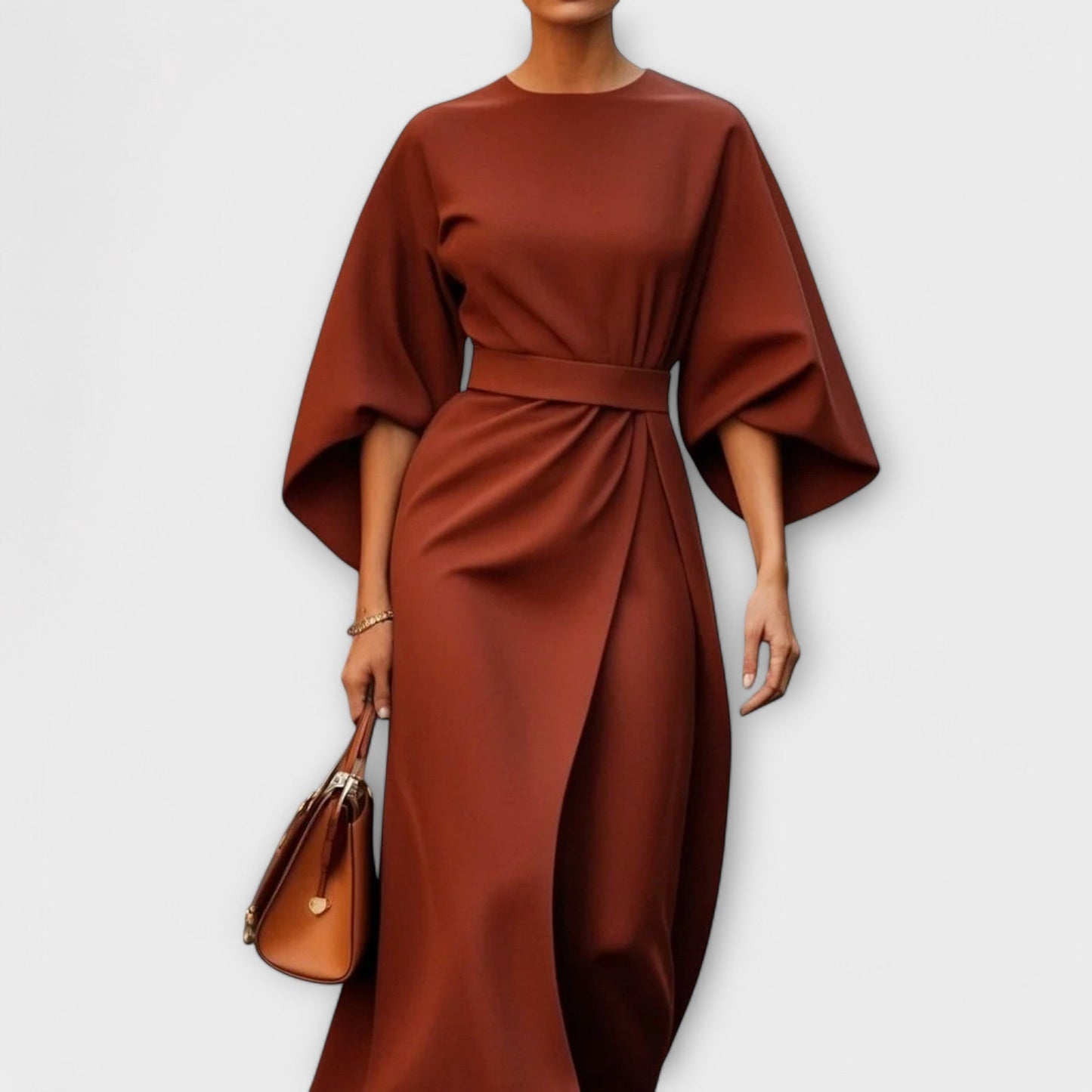 Vestido Cintura-Definida