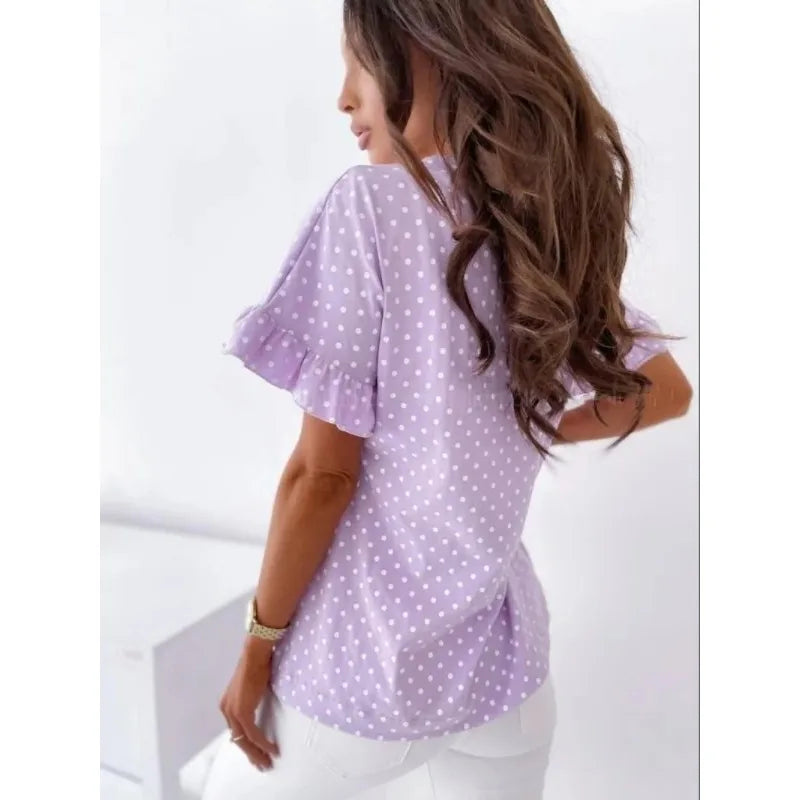Blusa Elegante Polkadot