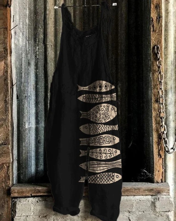 Mono Floral Vintage Anti-Arrugas