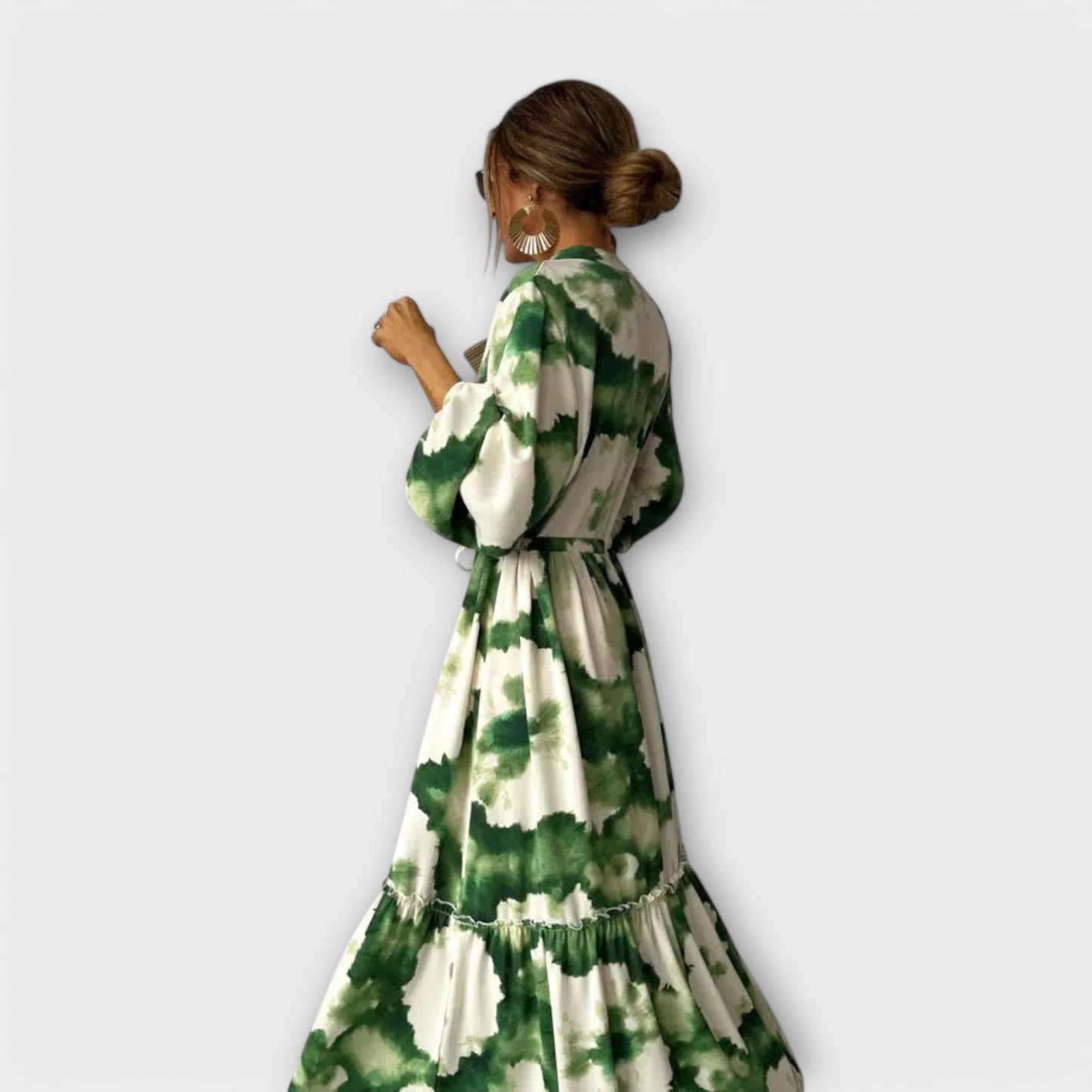 Vestido Maxi Caída-Fluida