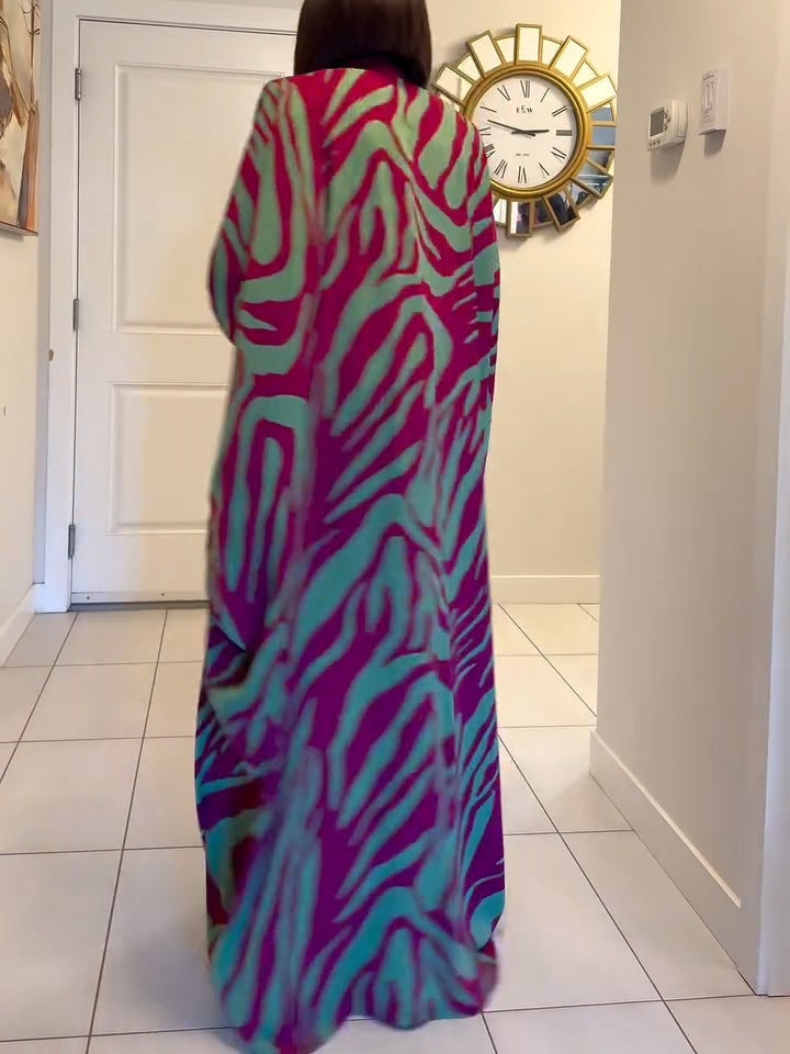 Vestido Cebra Libre-Movimiento
