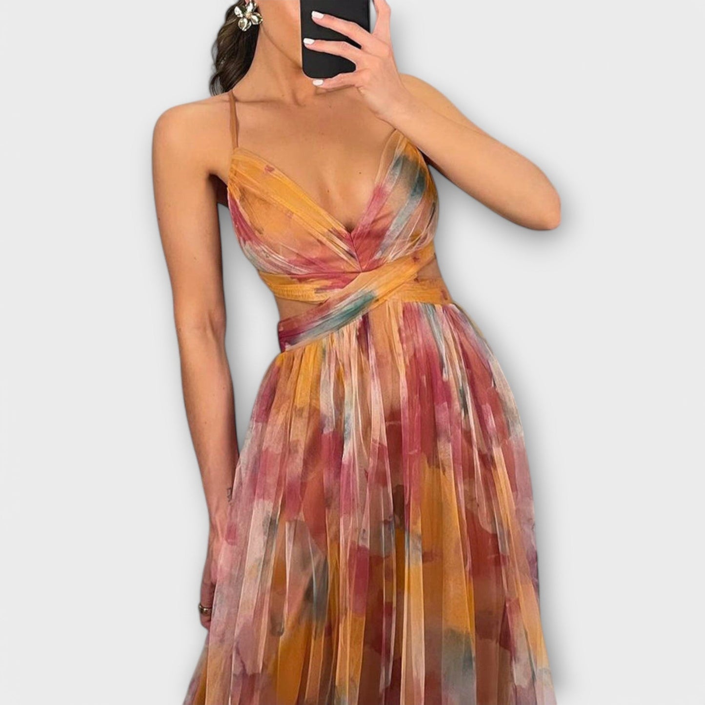 Vestido Maxi Silueta-Esbelta