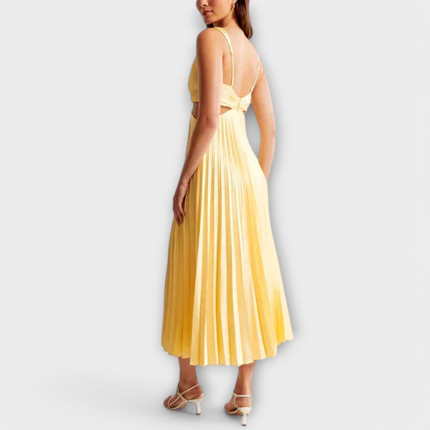 Vestido Plisado Efecto-Moldeador