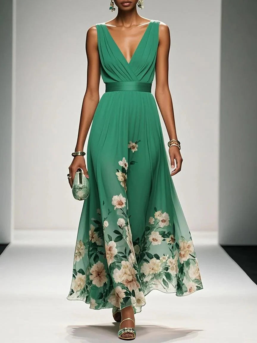 Vestido Maxi Figura-Esbelta