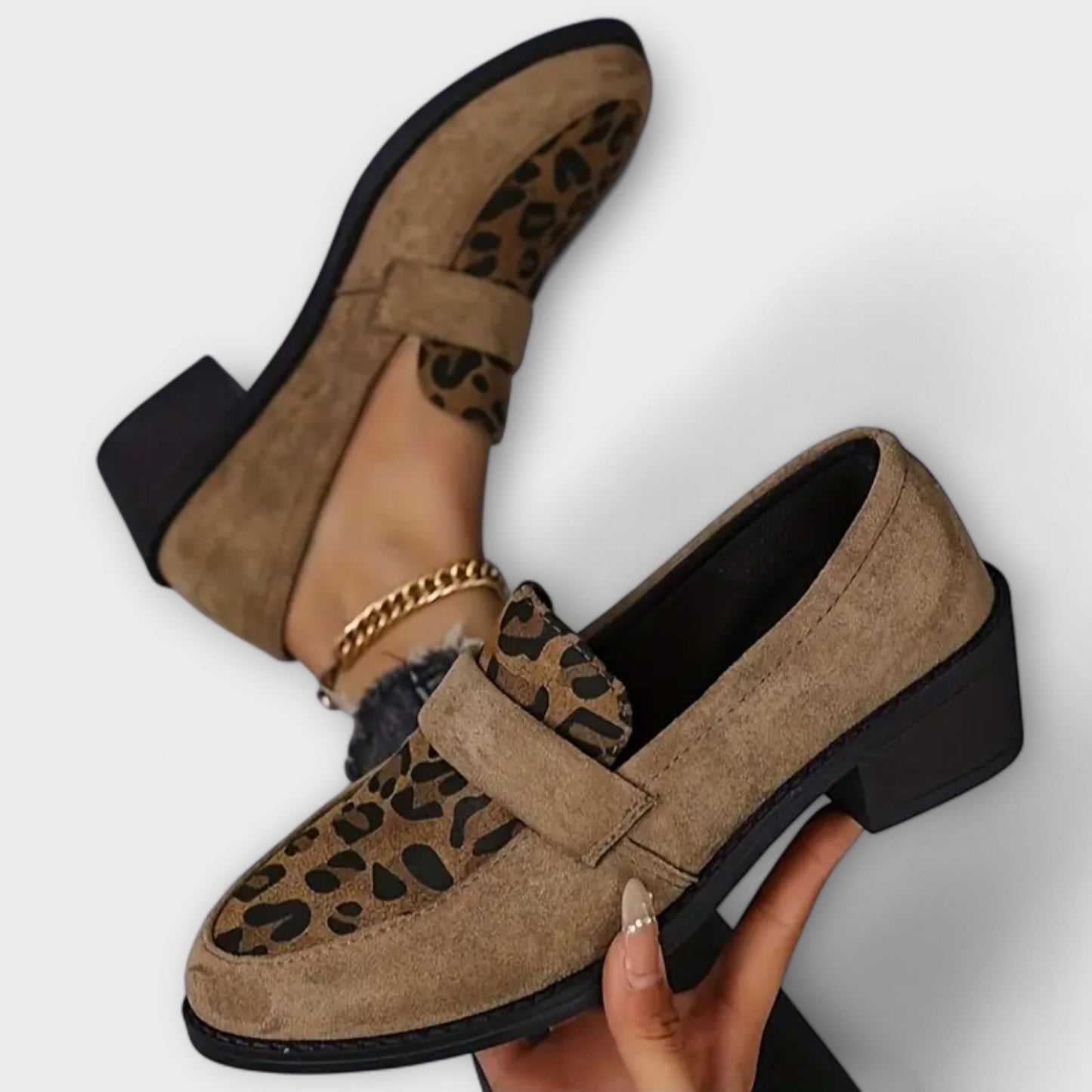 Zapatos Leopardo Elegancia