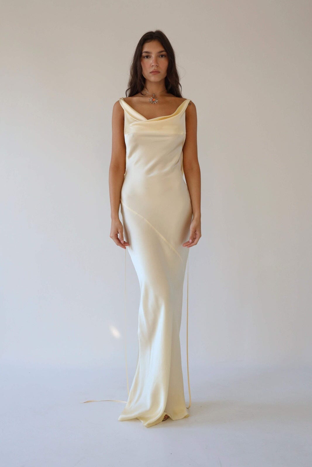 Vestido Maxi Seda-Fluida