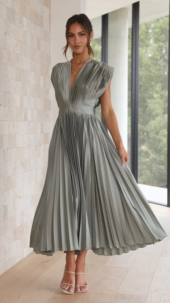 Vestido Midi Silueta-Esbelta