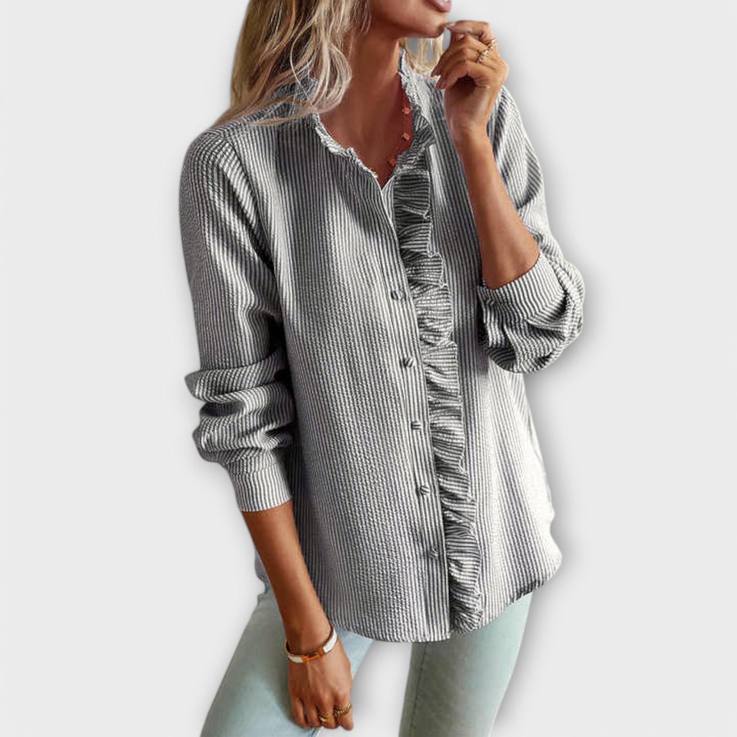 Blusa Manga Larga Tacto-Seda