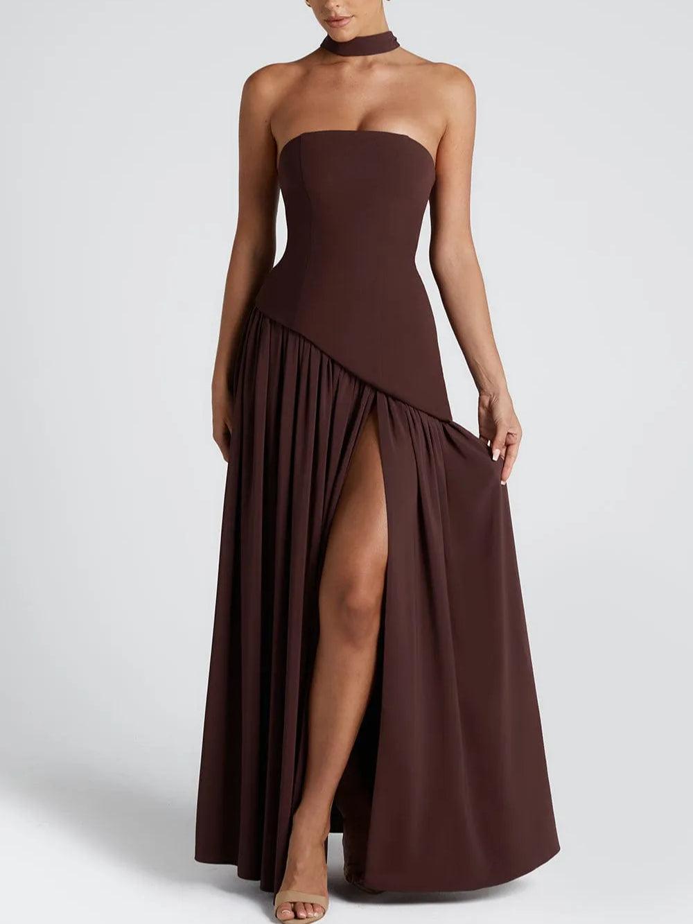 Vestido Largo Silueta-Esbelta