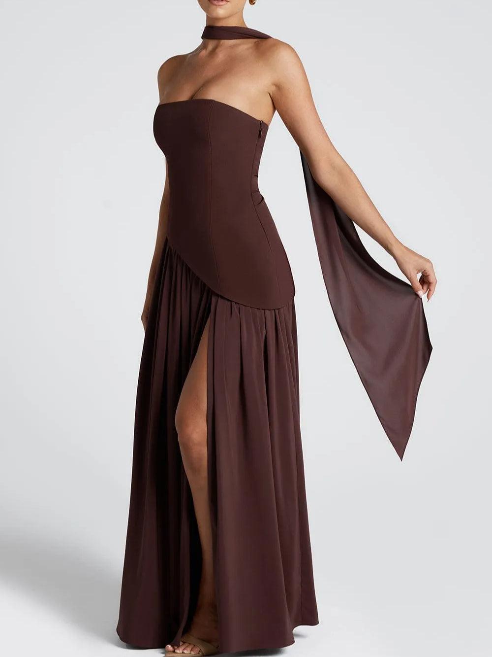 Vestido Largo Silueta-Esbelta