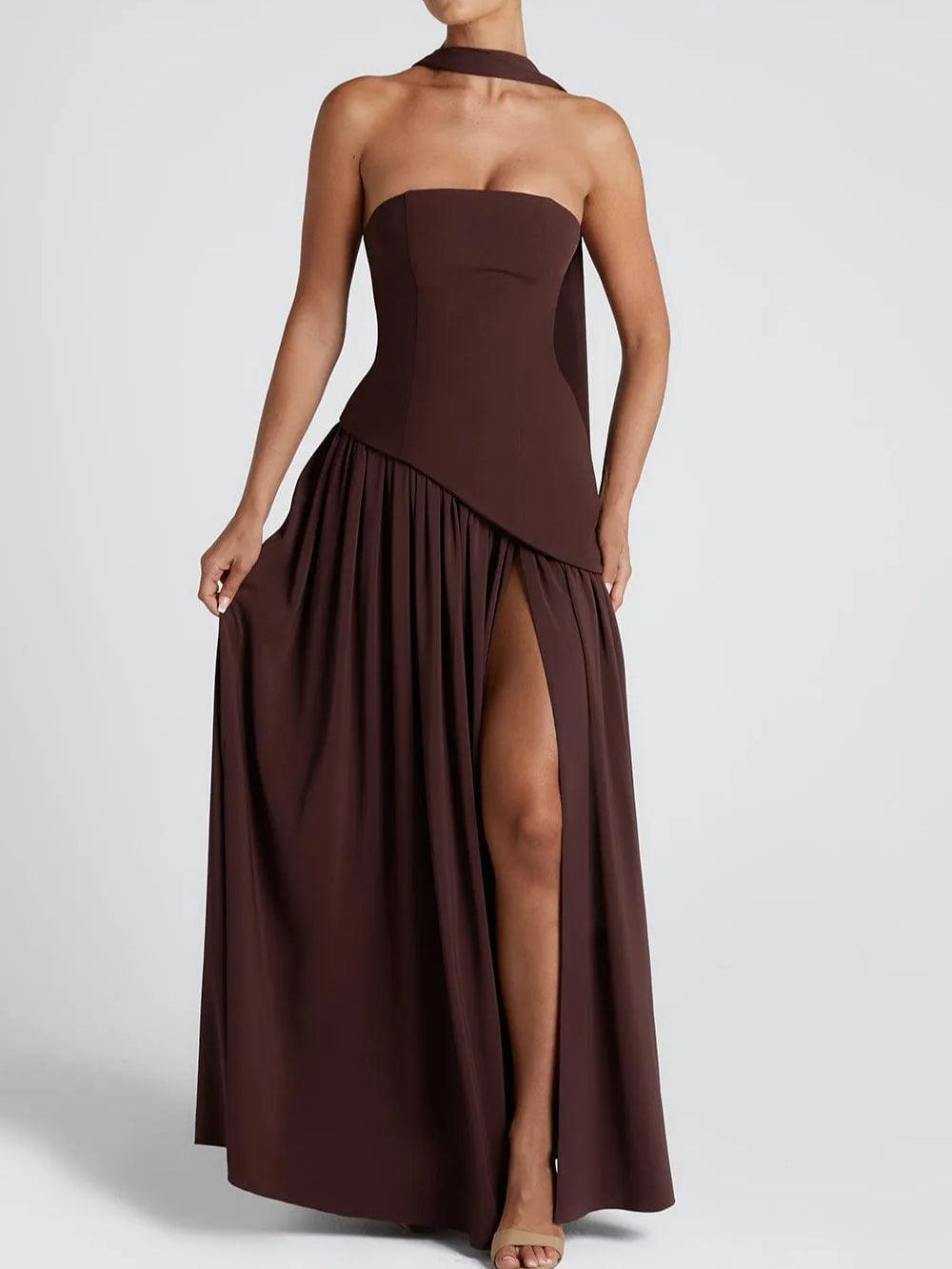 Vestido Largo Silueta-Esbelta