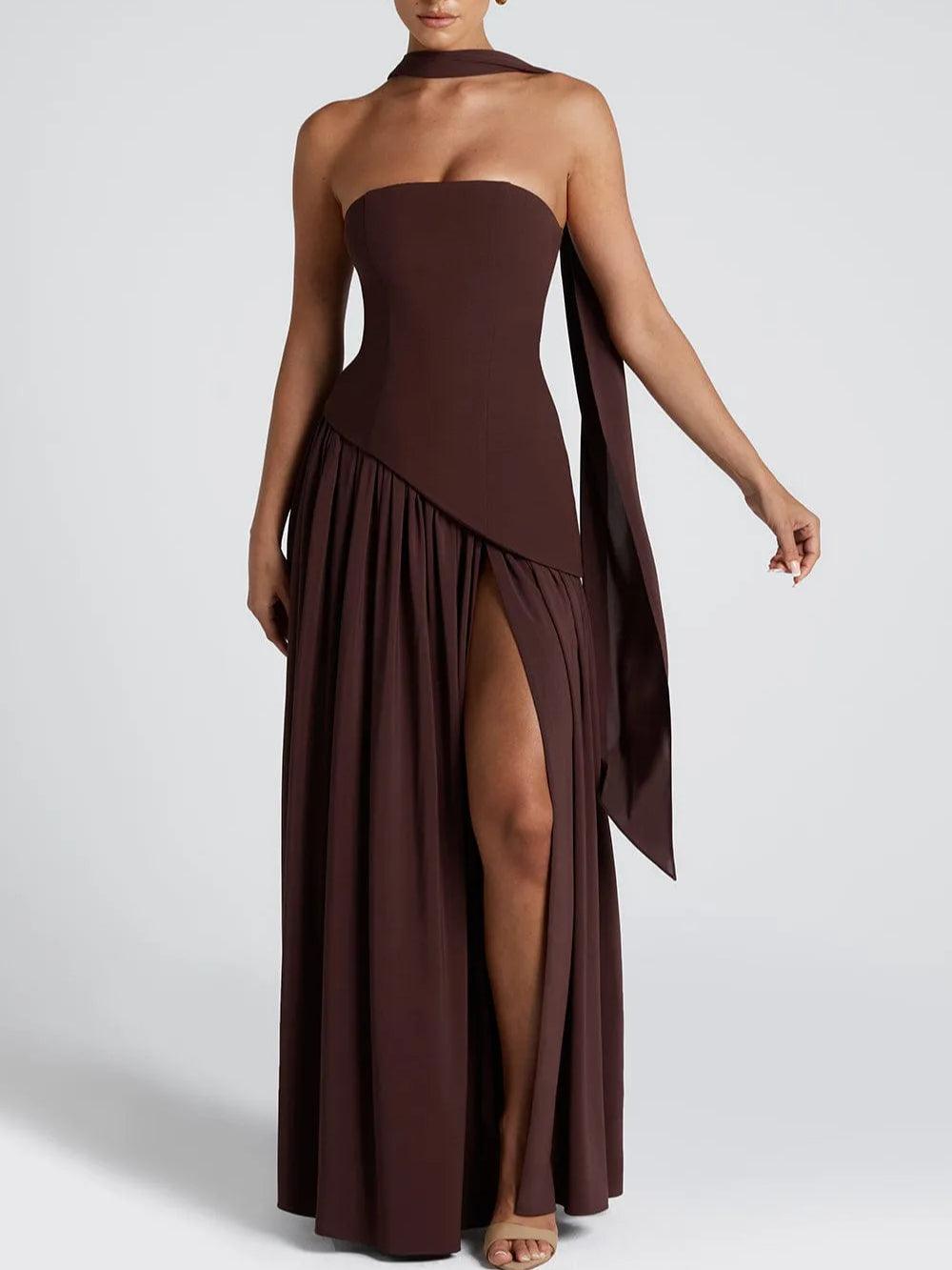 Vestido Largo Silueta-Esbelta