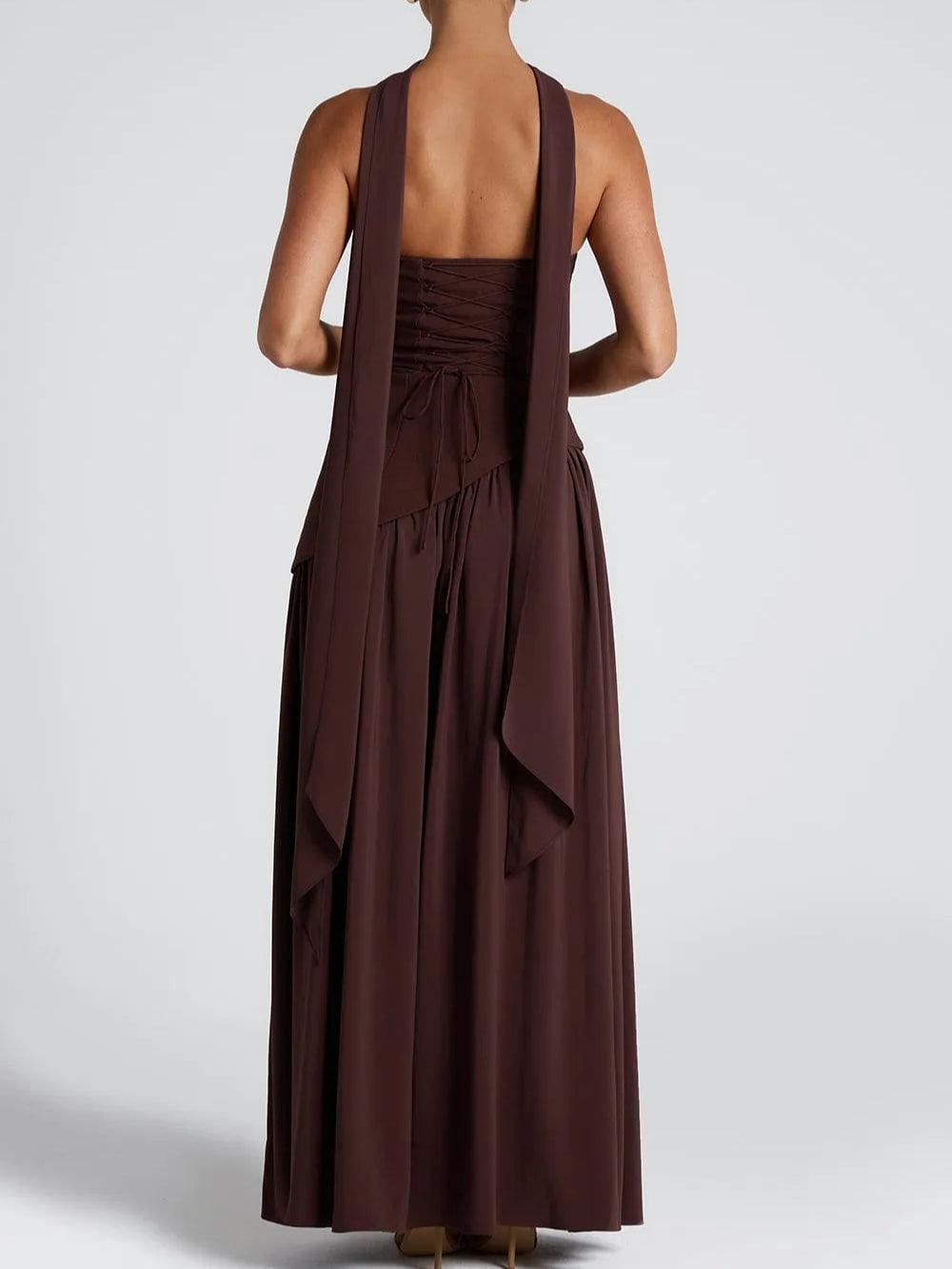 Vestido Largo Silueta-Esbelta