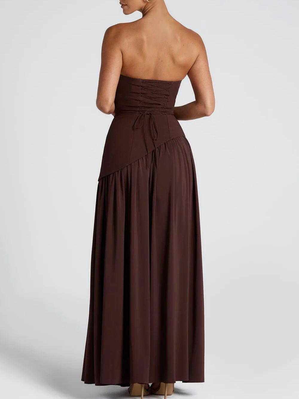 Vestido Largo Silueta-Esbelta