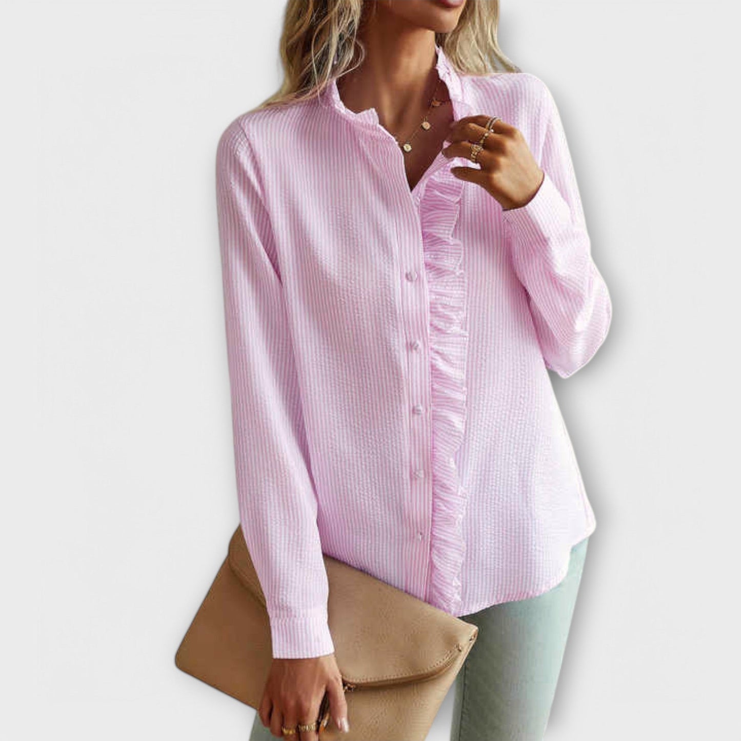Blusa Manga Larga Tacto-Seda