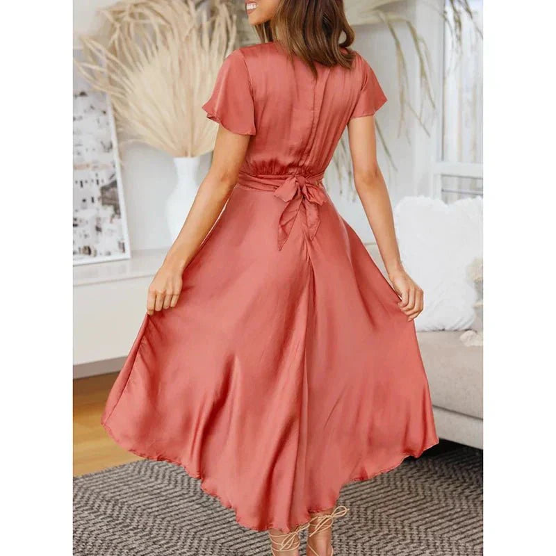 Vestido Midi Silueta-Esbelta