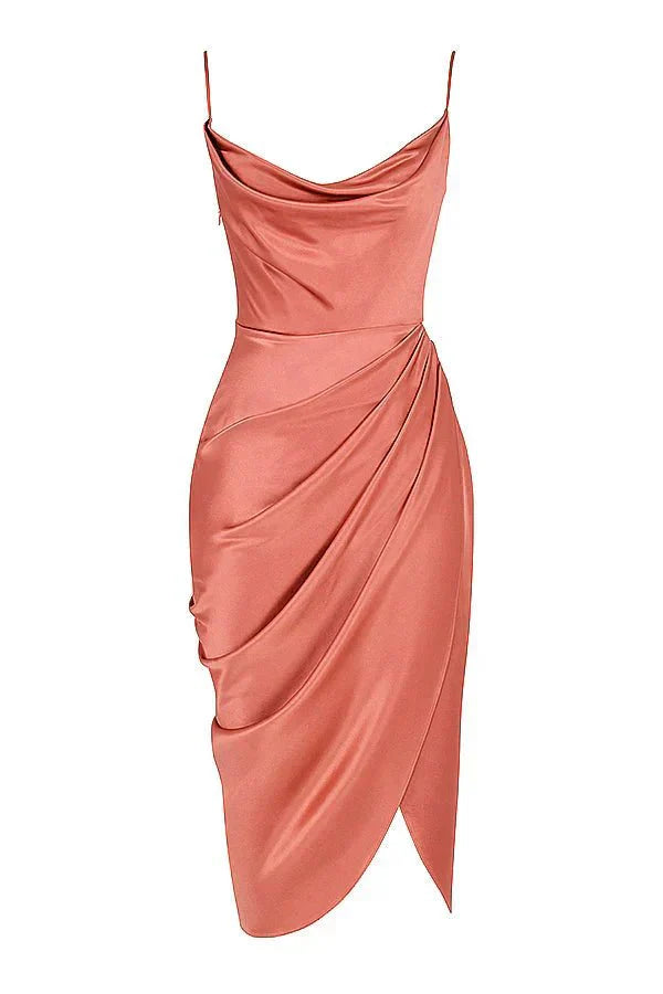 Vestido Seda Corsé Silueta-Esbelta
