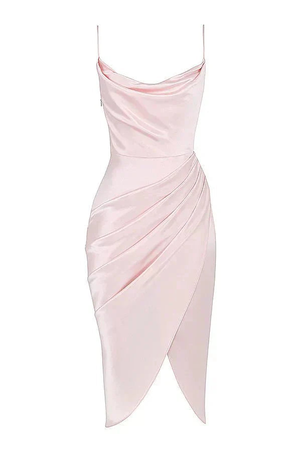 Vestido Seda Corsé Silueta-Esbelta