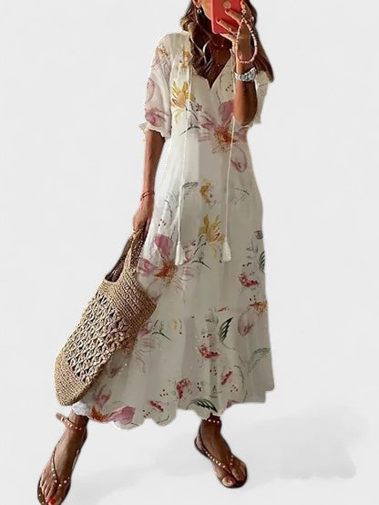 Vestido Boho Corte-Favorecedor