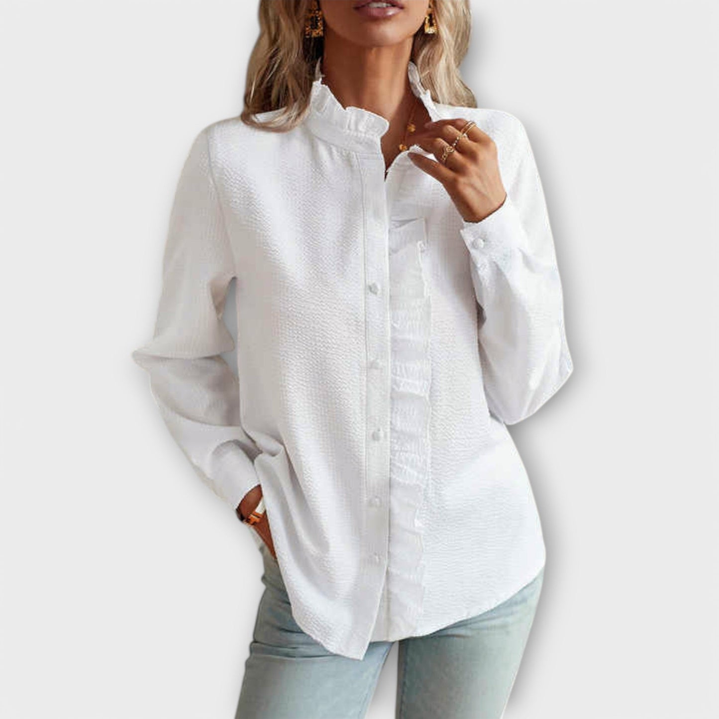Blusa Manga Larga Tacto-Seda