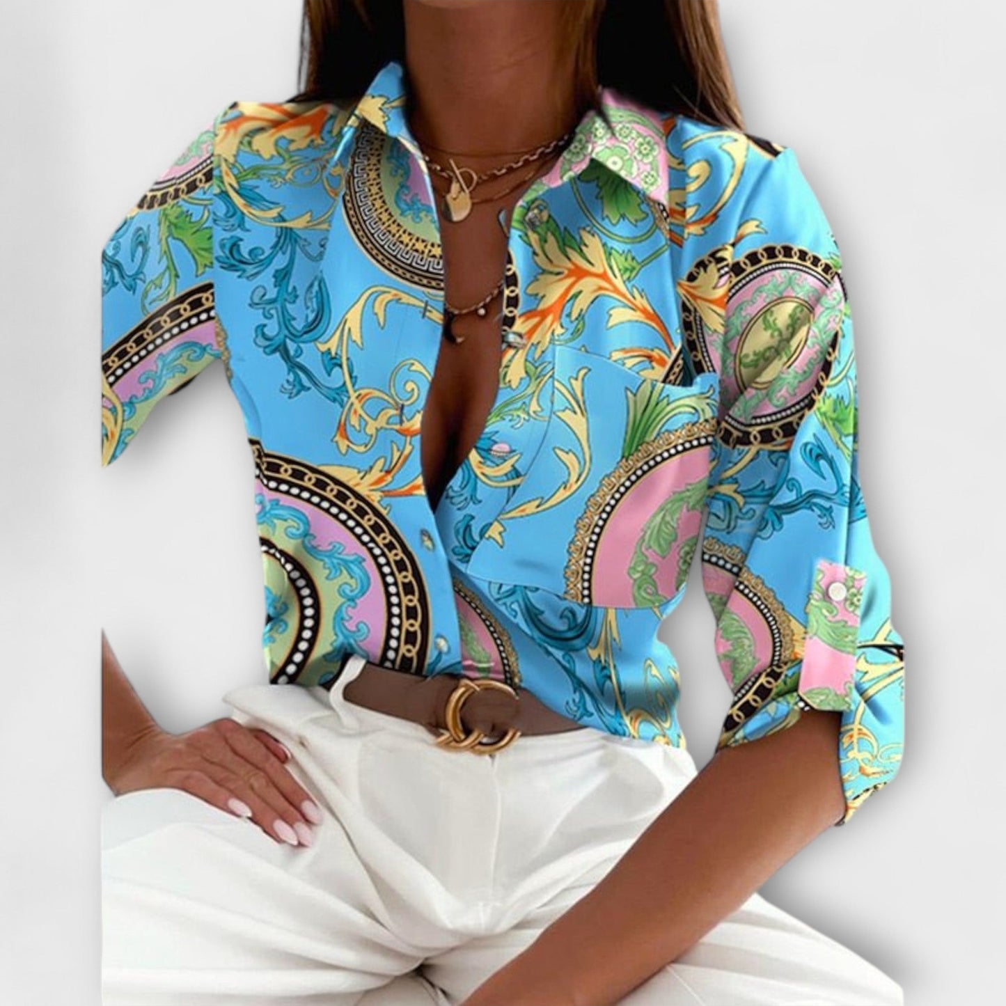 Blusa Elegancia-Relajada