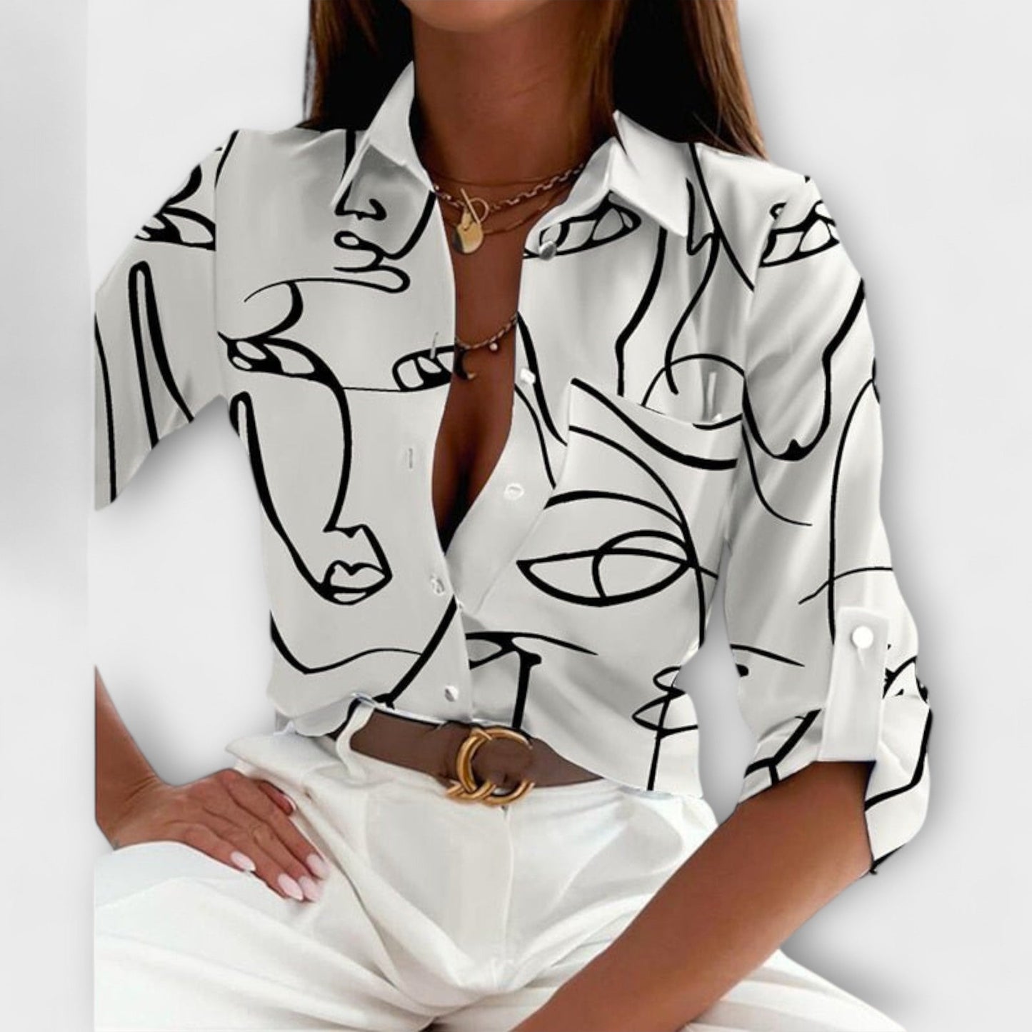 Blusa Elegancia-Relajada