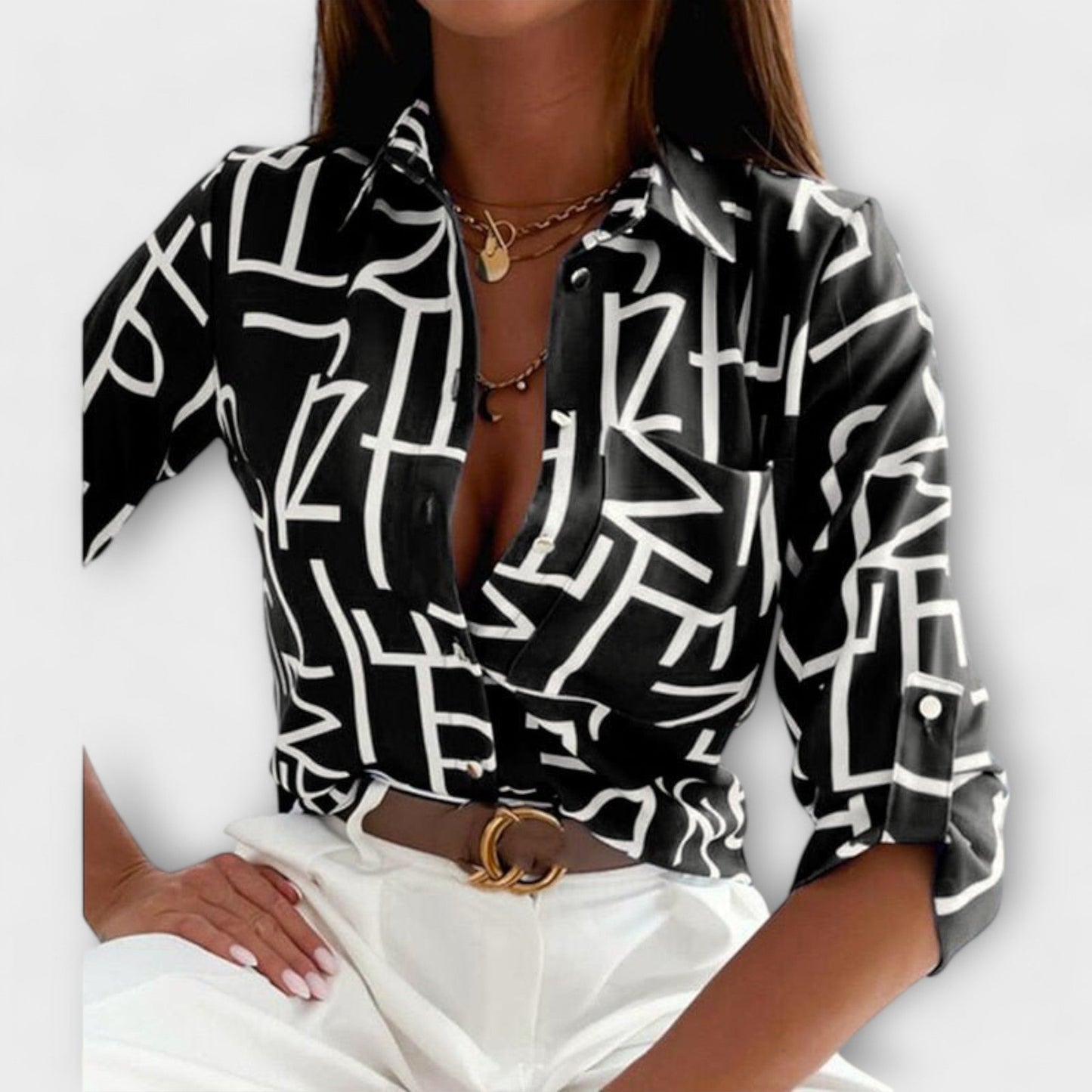 Blusa Elegancia-Relajada