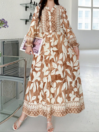Vestido Estampado Ultra-Suave