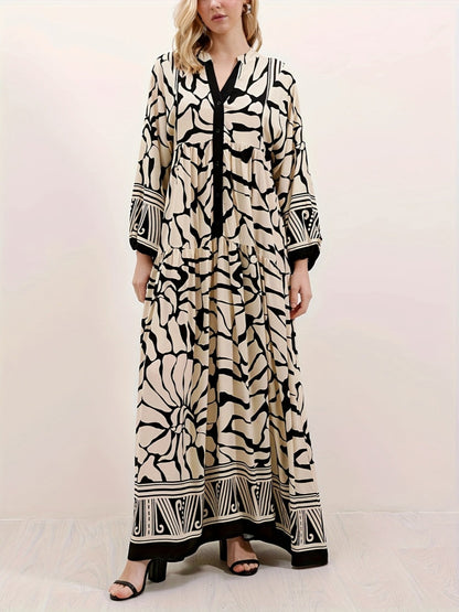 Vestido Estampado Ultra-Suave