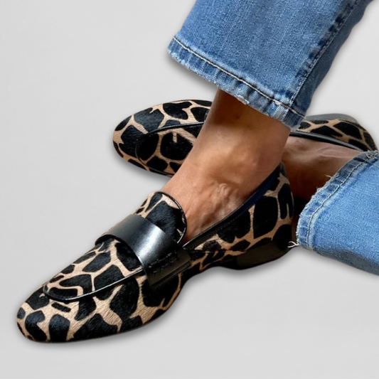 Mocasines Confort-Plus Animal-Print