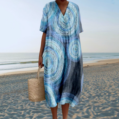 Vestido Ultraligero Estampado