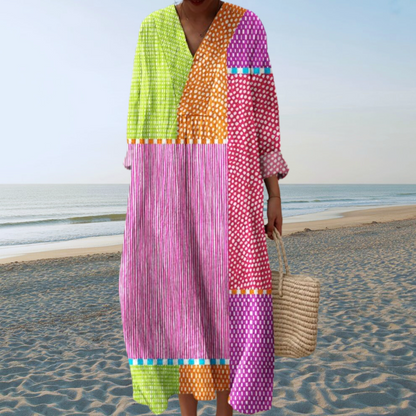 Vestido Romántico Caída-Fluida
