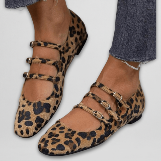 Bailarinas Confort-Extra Animal-Print