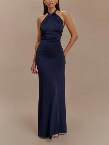 Vestido Maxi Silueta-Moldeada
