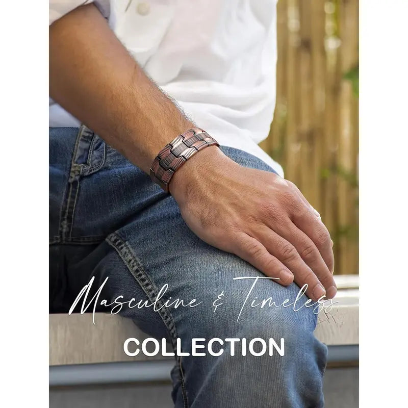 Men’s Copper Magnetic Bracelet