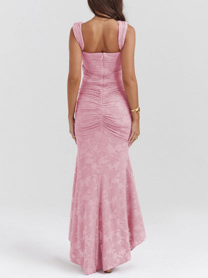 Vestido Maxi Floral Silueta-Moldeadora