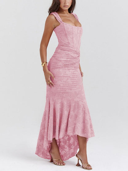 Vestido Maxi Floral Silueta-Moldeadora
