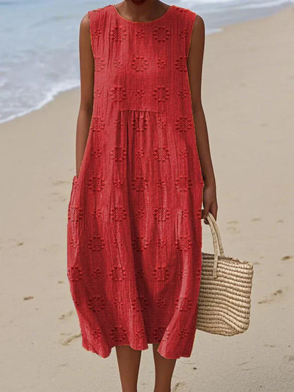Vestido Estival Antiarrugas