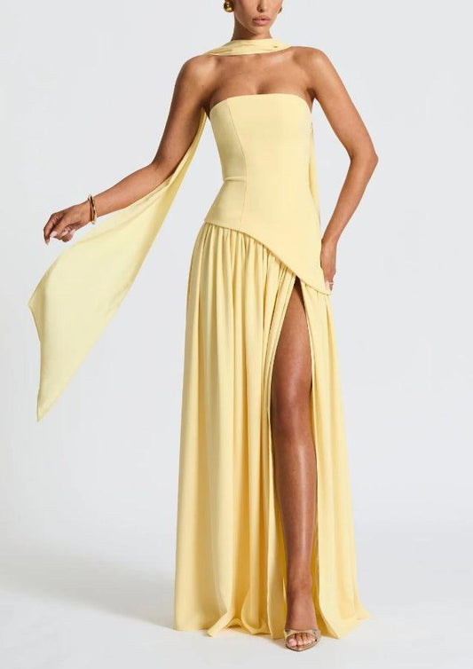 Vestido Largo Silueta-Esbelta