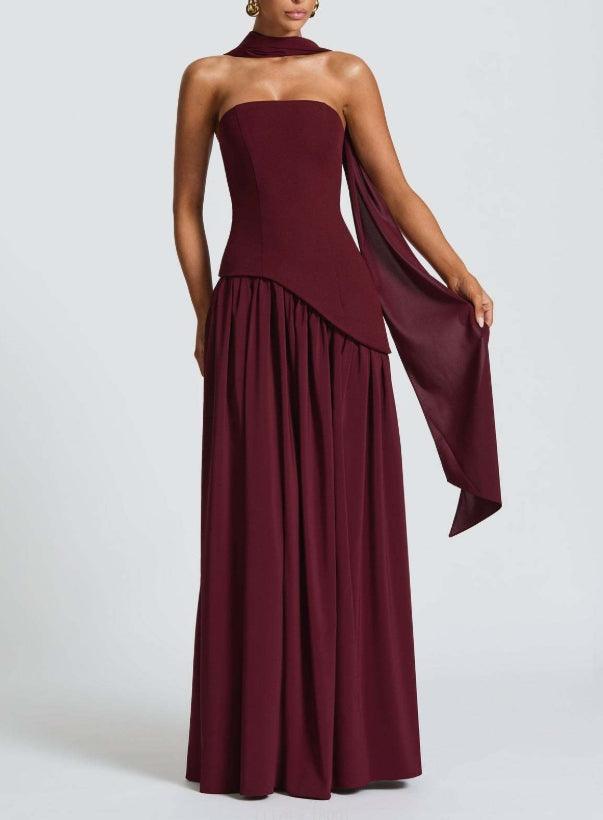 Vestido Largo Silueta-Esbelta