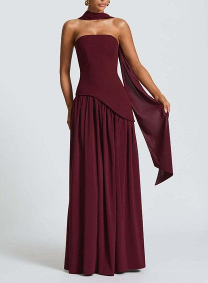 Vestido Largo Silueta-Esbelta