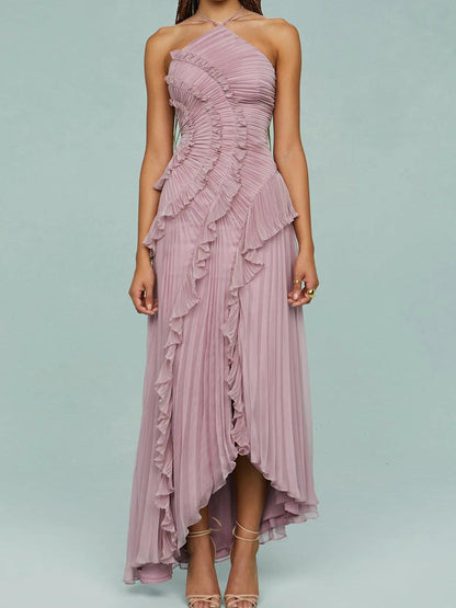 Vestido Halter Eco-Suave