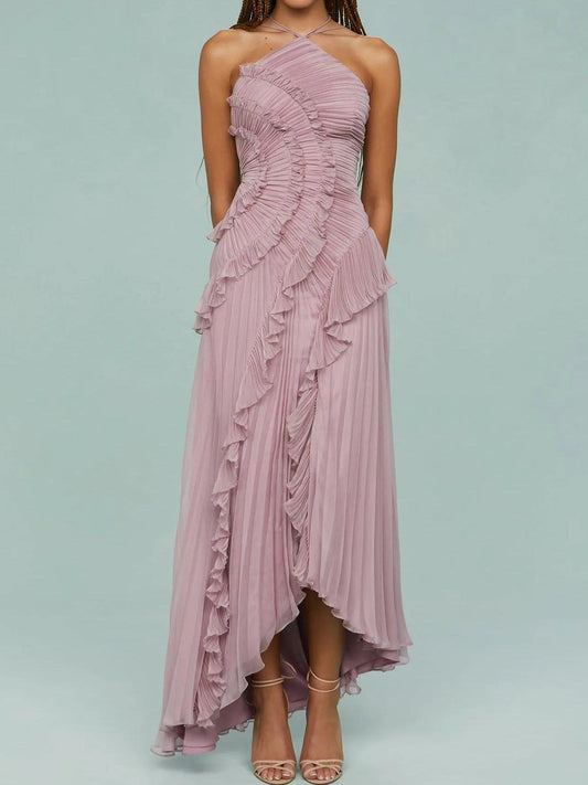 Vestido Halter Eco-Suave