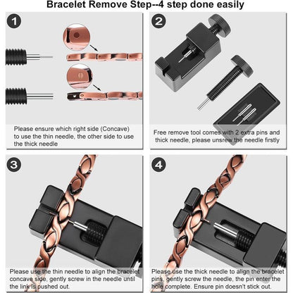 Men’s Copper Magnetic Bracelet
