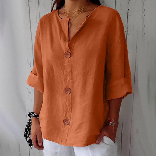 Blusa Lino Anti-Calor